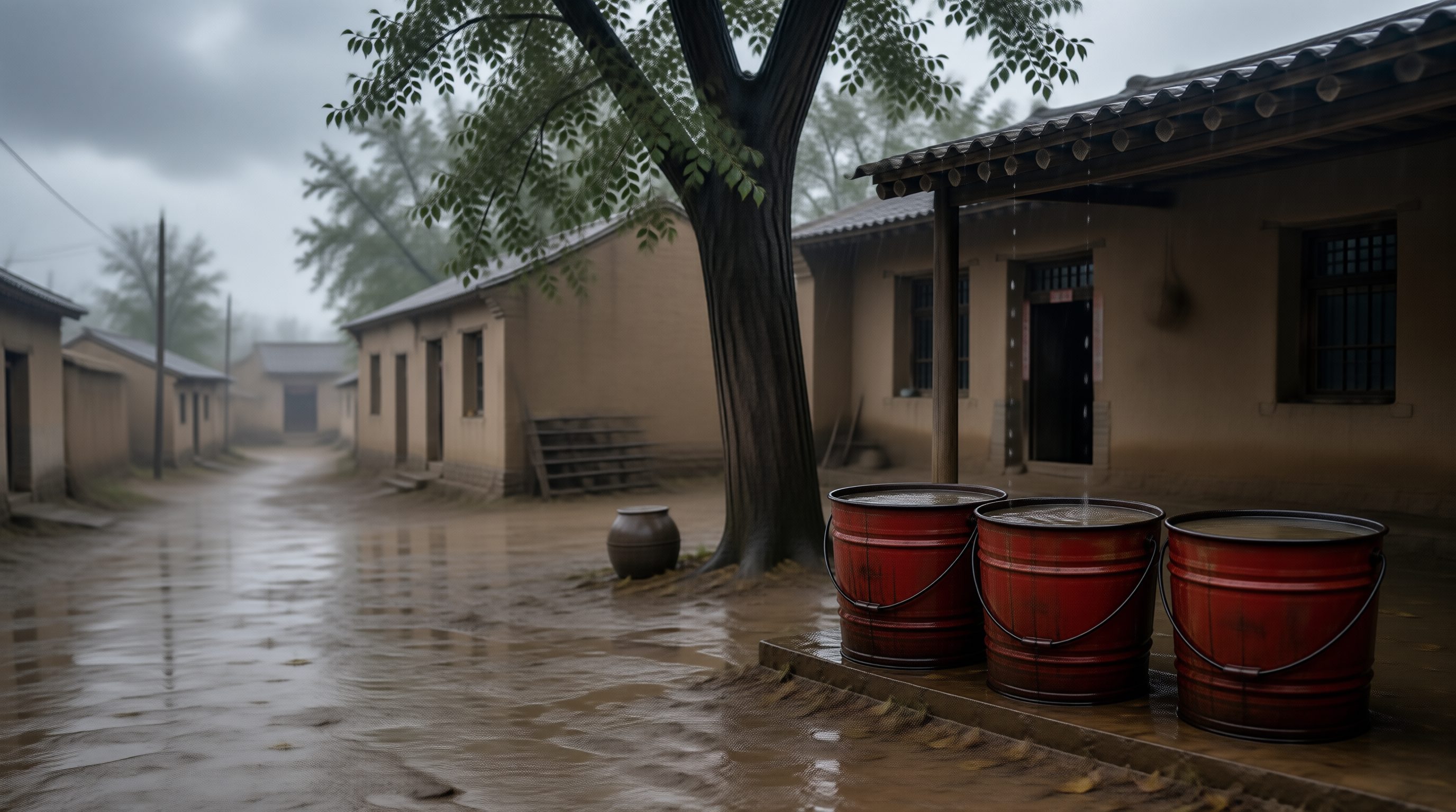 雨和铁皮