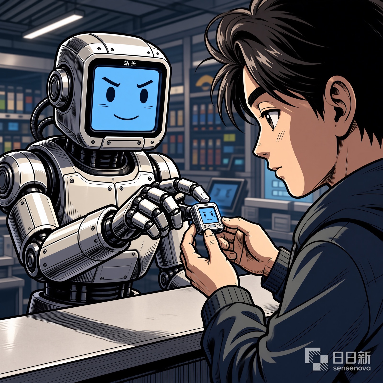 站长把彗星导航仪交给小北