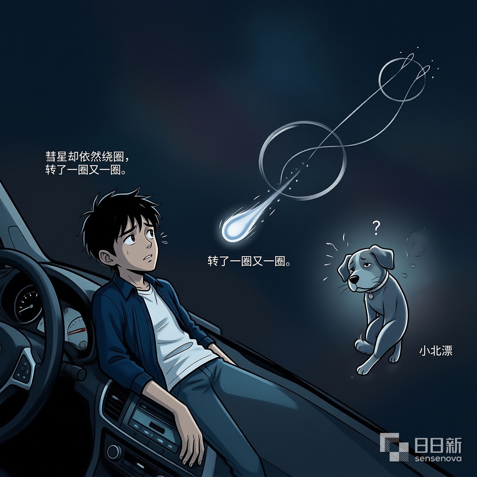 彗星装上导航仪却仍在原地绕圈