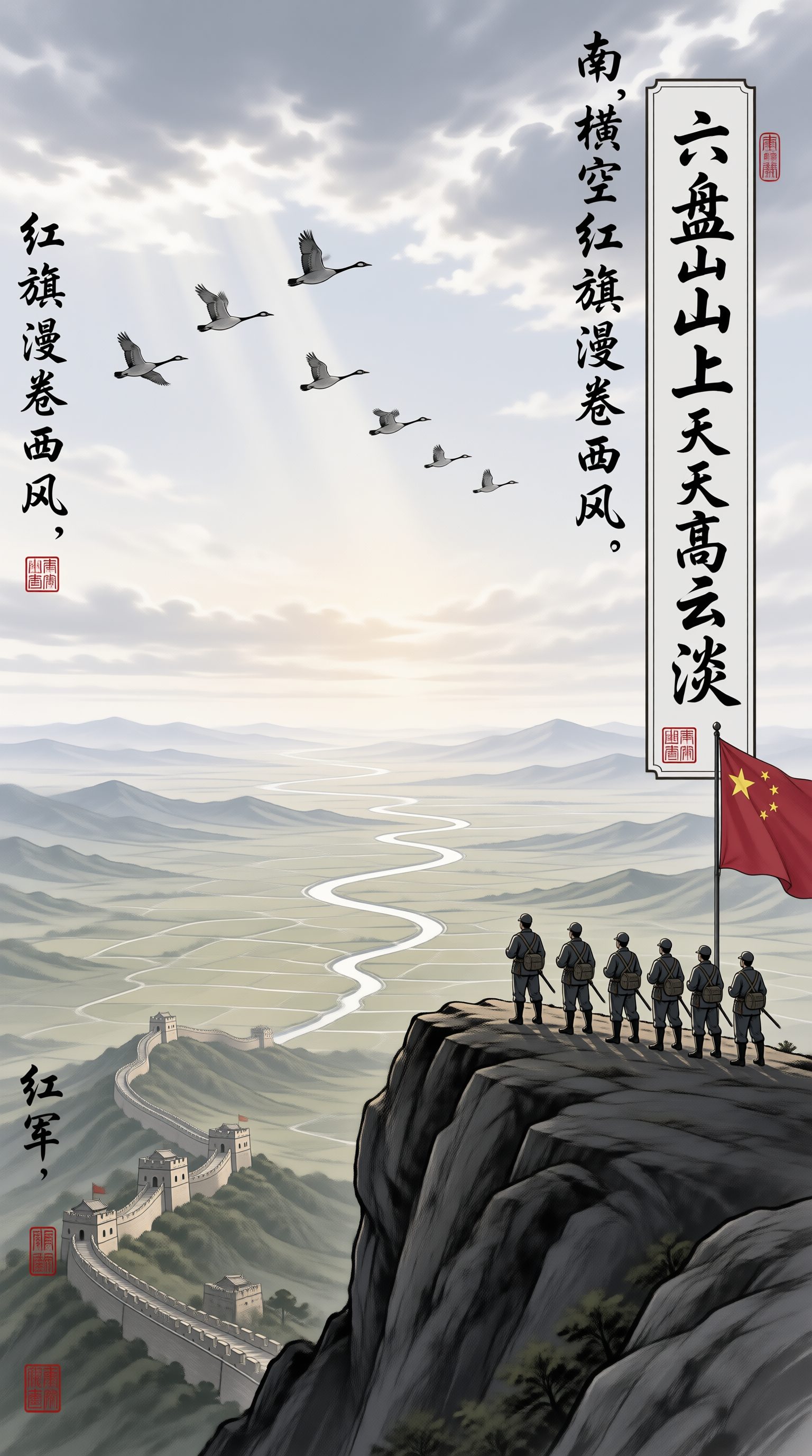 清平乐·六盘山